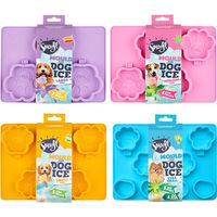 Produktbild von Smoofl Eisform für Hunde aus Silikon Mini Bunt XS