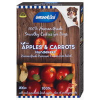 Produktbild von Smookies Hundekekse Apfel & Karotte 200g