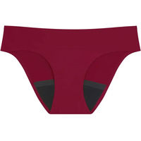 Produktbild von Smoon Artémis Menstruations-Slip für Damen wasserabweisend Rot Größe M