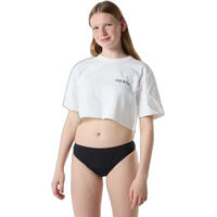 Produktbild von Smoon Menstruationsslip für Mädchen 14/16 Jahre Schwarz wasserdicht OEKO-TEX STANDARD 100 2er Pack