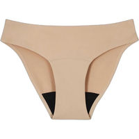 Produktbild von Smoon Séléné Menstruationsunterhose für Damen wasserdicht Beige Größe L OEKO-TEX STANDARD 100