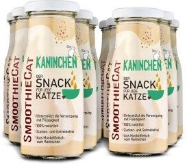 SmoothieCat Flüssiger Snack für Kaninchen Nahrungsergänzung 12x150 g - 12 x 150 g – Bild 1 von 3