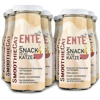 Produktbild von SmoothieCat Katzen Leckerli Ente für alle Altersstufen 6x 150 ml