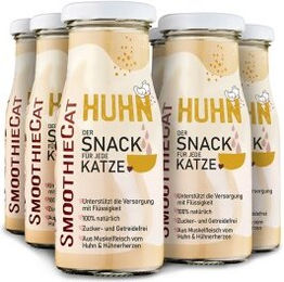 SmoothieCat Katzen Leckerli Huhn für alle Altersstufen 6x150 ml – Bild 1 von 3