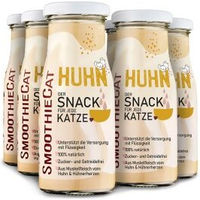 Produktbild von SmoothieCat Katzen Leckerli Huhn für alle Altersstufen 6x150 ml