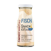 Produktbild von SmoothieCat Katzensmoothie Fisch und Kabeljau flüssiger Snack für Katzen alle Altersstufen 125ml - 150 ml
