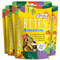 Produktbild von SmoothieDog Bites Hund Belohnungssnack Huhn getreidefrei und monoprotein 4x 40g