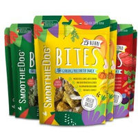Produktbild von SmoothieDog Bites Klassik Belohnungssnack für Hunde getreidefrei und monoproteinreich 6x160 g