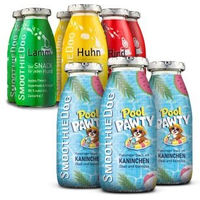 Produktbild von SmoothieDog Funktionssnack für Hunde Summer Edition und Klassik Paket mit Huhn, Lamm, Rind und Kaninchen ohne Zucker 2250 ml