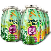 Produktbild von SmoothieDog Gemüsebeet Veganer Hundesmoothie Getreidefrei 12x250 ml - 12 x 250 ml