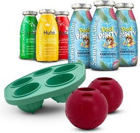 SmoothieDog Hund Probierpaket mit Summer-Edition, Klassik-Paket und Schleckball – Monoprotein und ohne Zucker für alle Altersstufen und Größen – Bild 1 von 3