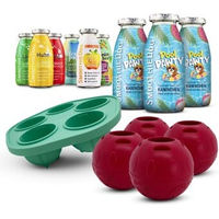Produktbild von SmoothieDog Hund Smoothie Set Summer-Edition und Mix-Paket mit Schleckball ohne Zucker und Zusatzstoffe für alle Altersstufen