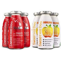 Produktbild von SmoothieDog Hunde Smoothie 6er Mix Rind und Immunio Rind 6x 250 ml Zucker- und glutenfrei - 6 x 250 ml