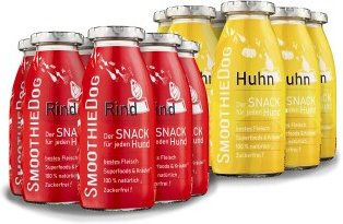 SmoothieDog Hunde Smoothie Mix Huhn und Rind 12x250 ml Zucker- und glutenfrei - 12 x 250 ml – Bild 1 von 10