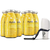 Produktbild von SmoothieDog Hundeschmaus Huhn 6er Pack mit Doggyroller Blau M inklusive Halter und Karabiner - Flüssiges Hundeleckerli ohne Farb- und Aromastoffe für alle Altersstufen - 6 x 250 ml