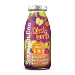 Produktbild von SmoothieDog Hundesmoothie Obstkorb Vegan zur Immunstärkung und Verdauungshilfe 1000ml