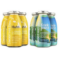 Produktbild von SmoothieDog Hundesmoothie Set Huhn und Ente 6x 250 ml Zucker- und Glutenfrei ohne Farb- und Aromastoffe - 6 x 250 ml