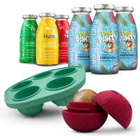 Produktbild von SmoothieDog Hundesnacks Set mit Summer-Edition, Klassik-Paket und Schleckball, ohne Zucker, für alle Altersstufen, 6x 250 ml
