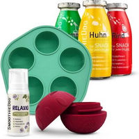 Produktbild von SmoothieDog Klassik mit Schleckball und Relaxio für Hunde 3x250 g