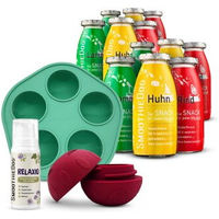 Produktbild von SmoothieDog Klassik Set mit Schleckball und Relaxio 12x250 g für Hunde