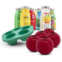 Produktbild von SmoothieDog Mix Hund Funktionssnack mit Huhn Lamm Rind Ente ohne Farb- und Aromastoffe sowie Konservierungsstoffe 6x 250 ml inklusive Schleckball 5 Fleisch
