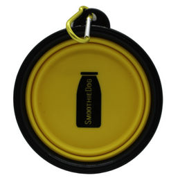 Produktbild von SmoothieDog Reisenapf aus Silikon Gelb 300ml - 300 ml