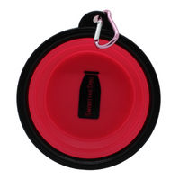 Produktbild von SmoothieDog Reisenapf aus Silikon Pink 300ml - 300 ml