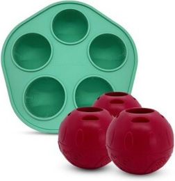 SmoothieDog Schleckball-Set mit 2 befüllbaren Hundebälle aus Naturkautschuk zur Beschäftigung für alle Altersstufen und Größen in Rot – Bild 1 von 11