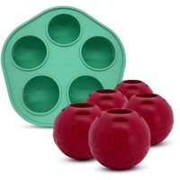 Produktbild von SmoothieDog Schleckball-Set mit 5 befüllbaren Schleckbällen aus Naturkautschuk für Hunde zur Beschäftigung und zum Einfrieren