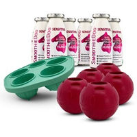 Produktbild von SmoothieDog Sensitivo Funktionssnack für Pferde Hypoallergen Monoprotein 6x 250 ml mit 5 Schleckbällen
