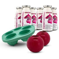 Produktbild von SmoothieDog Sensitivo Funktionssnack für Pferde hypoallergen und monoproteinisch 6x 250 ml mit 2 Schleckbällen