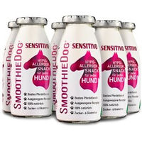 Produktbild von SmoothieDog Sensitivo Hundesmoothie Pferd Hypoallergener Funktionssnack Zucker- und Glutenfrei 6x 250ml - 6 x 250 ml