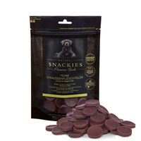 Produktbild von Snackies Feine Straussenfleischtaler Belohnungssnack 350g