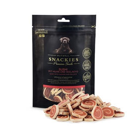 Snackies Hundesnacks Sushi mit Huhn und Seelachs getreidefrei 90g - 90 g – Bild 1 von 8
