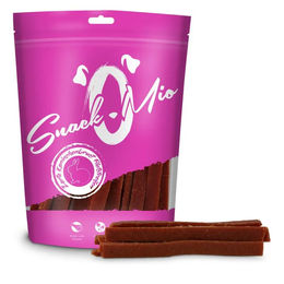SnackOMio Hundesnack Kaninchen Trockenfleisch Filetstreifen getreidefrei und zuckerfrei 70 g - 70 g – Bild 1 von 3