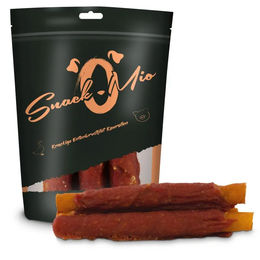 SnackOMio Hundesnack Kaurolle Entenbrustfilet getreidefrei 150 g - 150 g – Bild 1 von 5