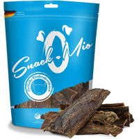 Produktbild von SnackOMio Hundesnack Rinderdörrfleisch getreidefrei und glutenfrei 600g - 600 g