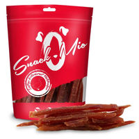 Produktbild von SnackOMio Hundesnack Trockenfleisch Entenbrust Filetstreifen getreidefrei und zuckerfrei 70 g - 70 g