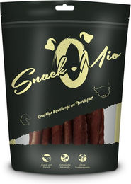 Produktbild von SnackOMio Kausnack knackige Kaustange an Pferdefilet getreidefrei und ohne Zucker 3x70g