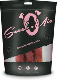Produktbild von SnackOMio Kausnack Pferdefilet Getreidefrei und Zuckerfrei 3 Kaurollen 2x150g