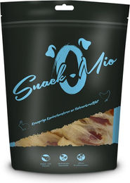 Produktbild von SnackOMio knusp Kaninchenohren an Hühnerbrustfilet Naturkauartikel für Kleintiere getreidefrei und zuckerfrei 3x70g