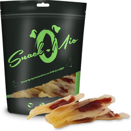 Produktbild von SnackOMio Naturkauartikel Kaninchenohren an Entenbrustfilet 3x70g
