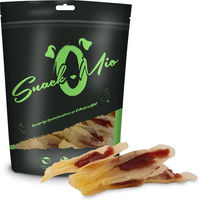 Produktbild von SnackOMio Naturkauartikel Kaninchenohren an Entenbrustfilet 3x70g