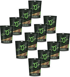 SnackOMio Naturkauartikel Kaninchenohren an Entenbrustfilet getreidefrei und zuckerfrei 840g – Bild 1 von 2