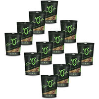 Produktbild von SnackOMio Naturkauartikel Kaninchenohren an Entenbrustfilet getreidefrei und zuckerfrei 840g