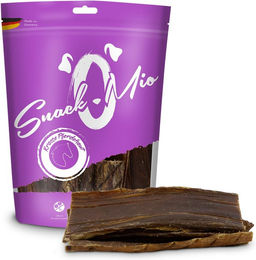 Produktbild von SnackOMio Naturkauartikel krosse Pferdehaut für Pferde 2x400g
