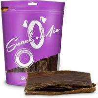 Produktbild von SnackOMio Naturkauartikel krosse Pferdehaut für Pferde 2x400g