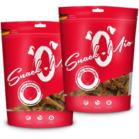 Produktbild von SnackOMio Naturkaukartikel Huhn Hühnerfüße 350g und Hühnerflügel 500g