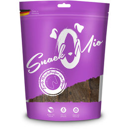 SnackOMio Trockenfleisch zarte Fleischstreifen vom Pferd getreidefrei und zuckerfrei 2x125g – Bild 1 von 2