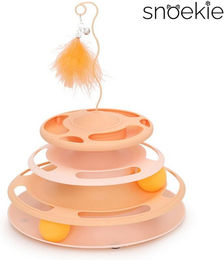 SNOEKIE Catch the Balls Katzenspielzeug zur Selbstbeschäftigung aus Kunststoff für erwachsene Katzen – Bild 1 von 3